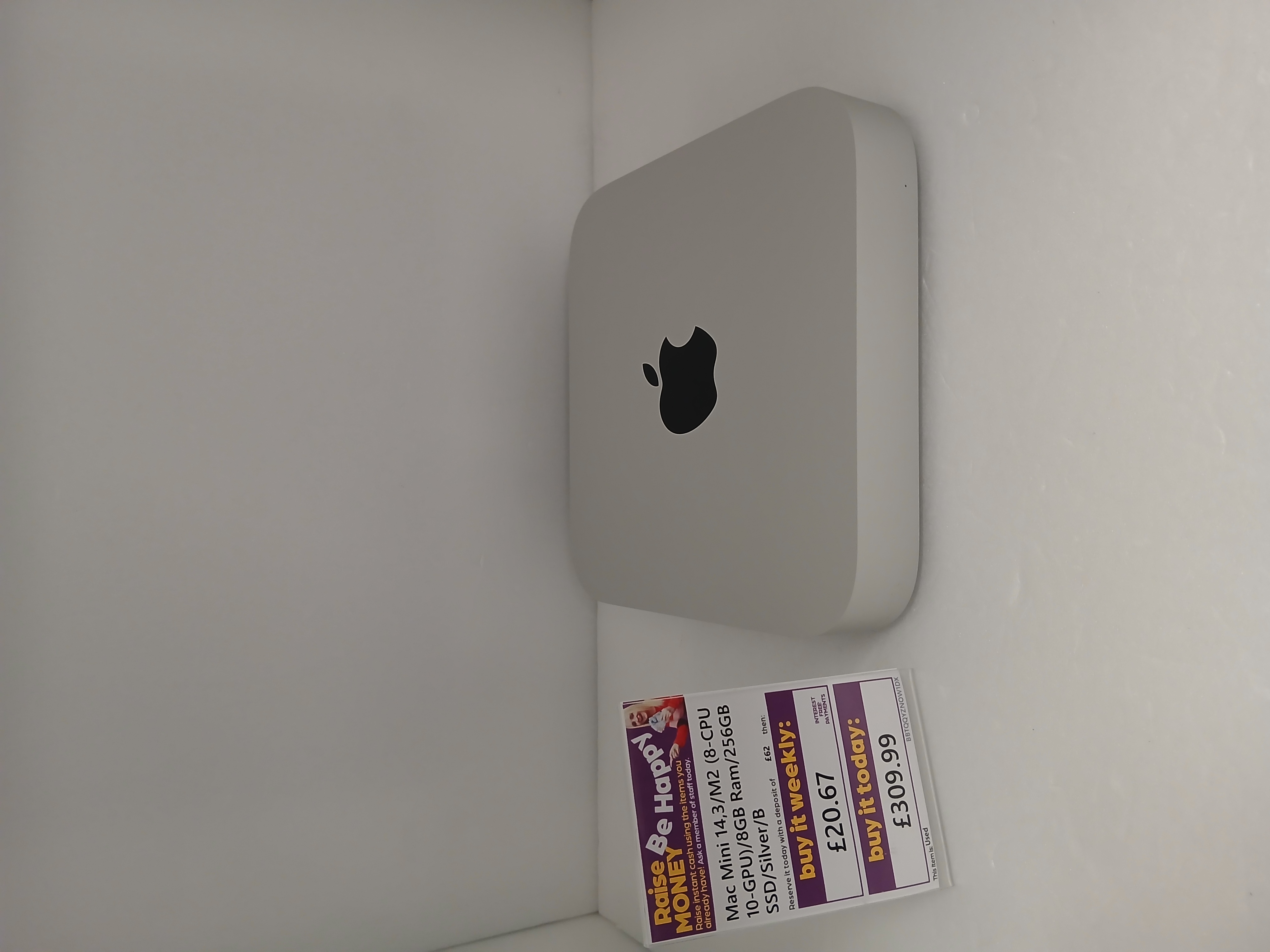 Pre-owned Apple Mac Mini M2 8GB RAM 256GB SSD Silver A2686 2023
